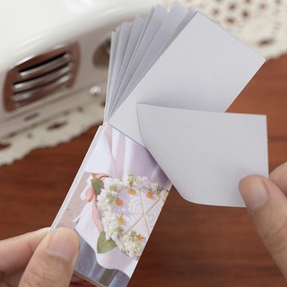 Cuốn 50 giấy dán hình phong cảnh làm bullet journal
