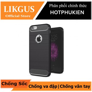 Ốp lưng chống sốc Likgus cho iPhone 6 Plus / 6s Plus (chuẩn quân đội, chống va đập, chống vân tay) - Hàng chính hãng