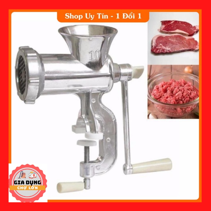 FREESHIP Máy xay thịt bằng tay đế kẹp bàn tiện dụng Gia Dụng Chợ Lớn Số 1