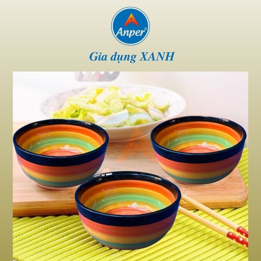 Đĩa dĩa nhựa melamine vuông nhiều size và hoa văn ANPER nhật Hàn chén plate đẹp