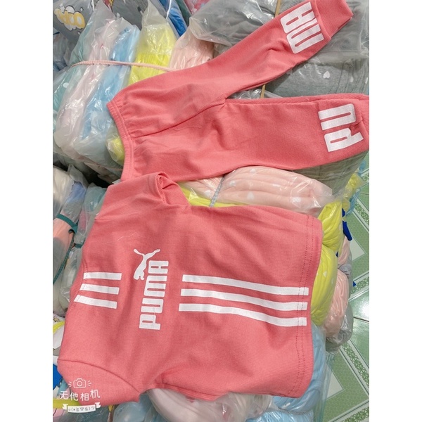 Bộ đồ Thu Đông dài tay bé trai kẻ sọc in hình con báo đủ size 8-18kg siêu hot 2022