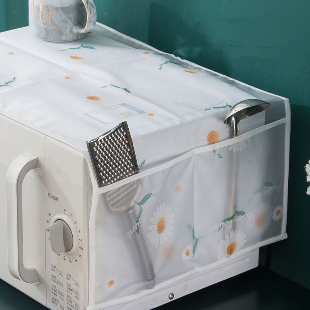 Tấm Vải Che Phủ Tủ Lạnh Lò Vi Sóng Chống Dầu Chống Nước Chống Dầu In Hình Hoạt Hình Dễ Thương