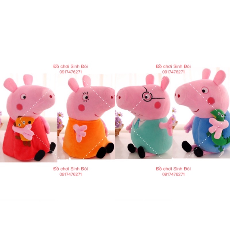 THÚ BÔNG HEO PEPPA 15cm