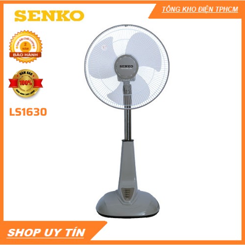 ⚡️Giao Hỏa Tốc 2h TPHCM ⚡️ Quạt lửng thân sắt Senko LS103 tên mới LS1630 - Bảo Hành 2 Năm