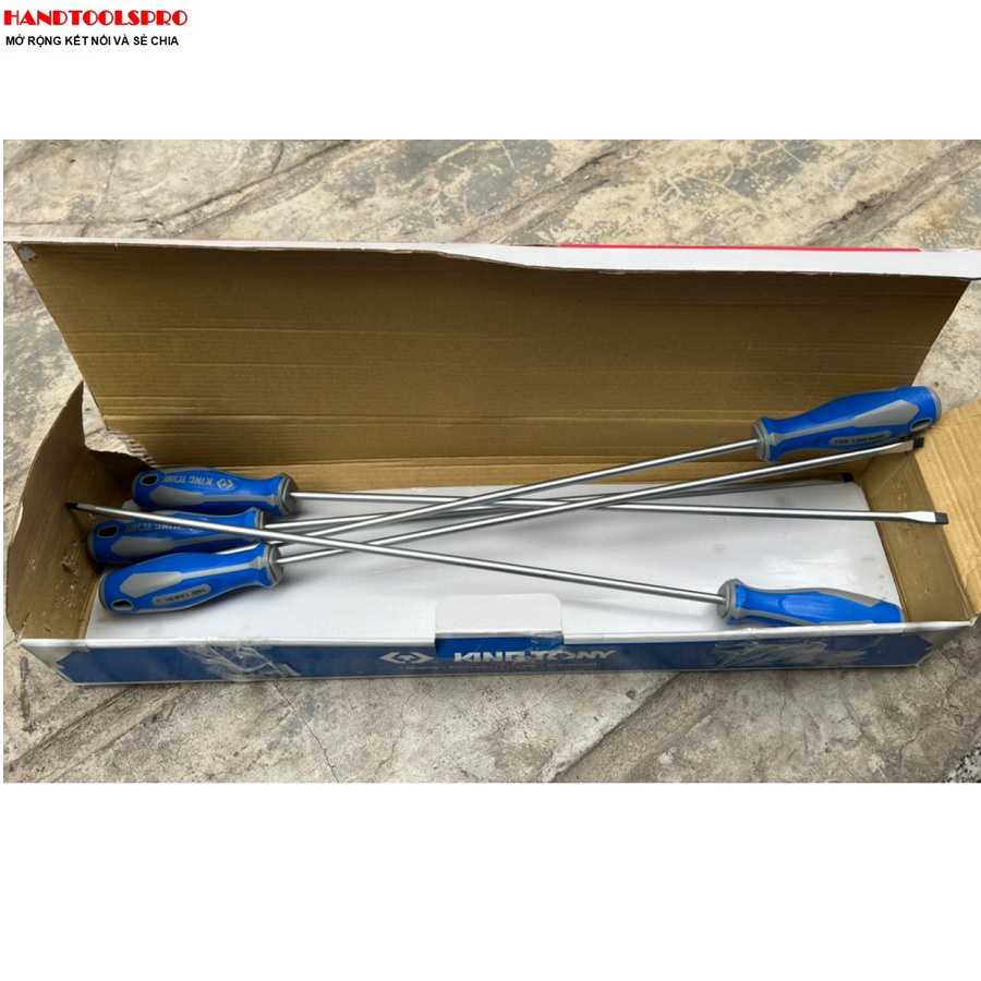 Tua vít đầu dẹp 6.5X400mm Kingtony 14226516