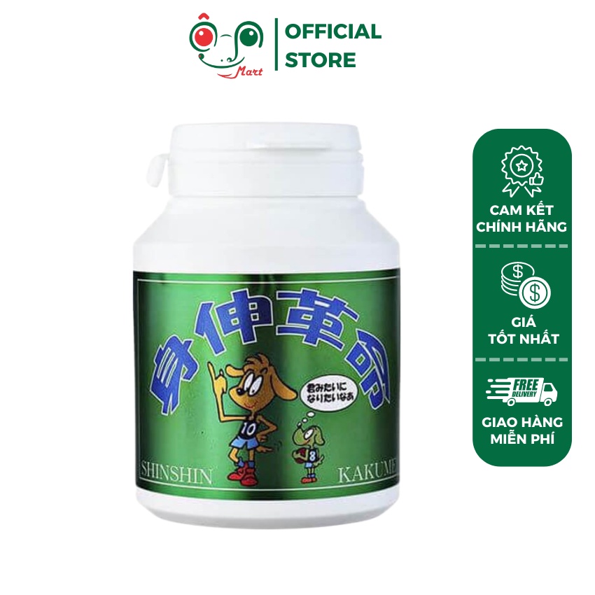 Tảo hỗ trợ tăng chiều cao cho bé Shinshin Kakumei Nhật Bản - Lọ 300 Viên