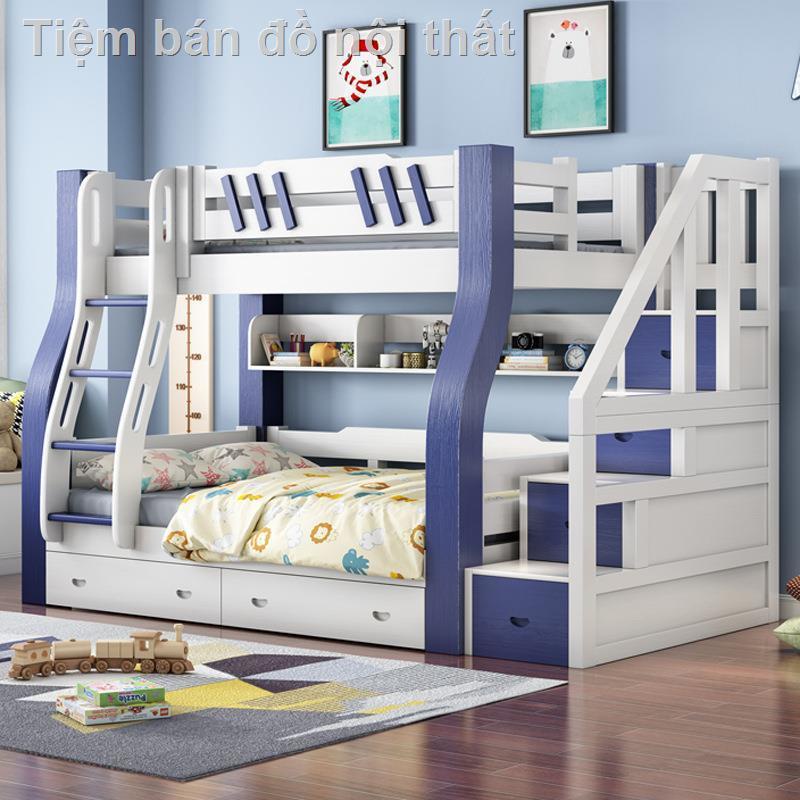 ❅▨Tất cả giường tầng trẻ em bằng gỗ nguyên khối