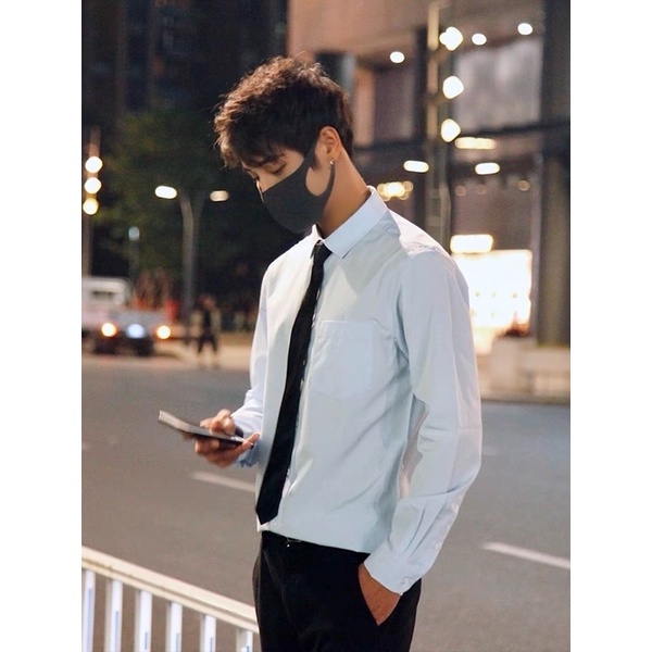 cà vạt nam nữ bản nhỏ 5cm unisex