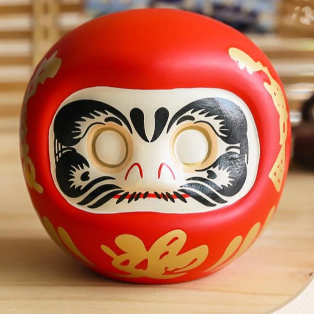Tượng thần tài Daruma cầu tài và may mắn loại không tròng, búp bê daruma Nhật Bản | BigBuy360 - bigbuy360.vn