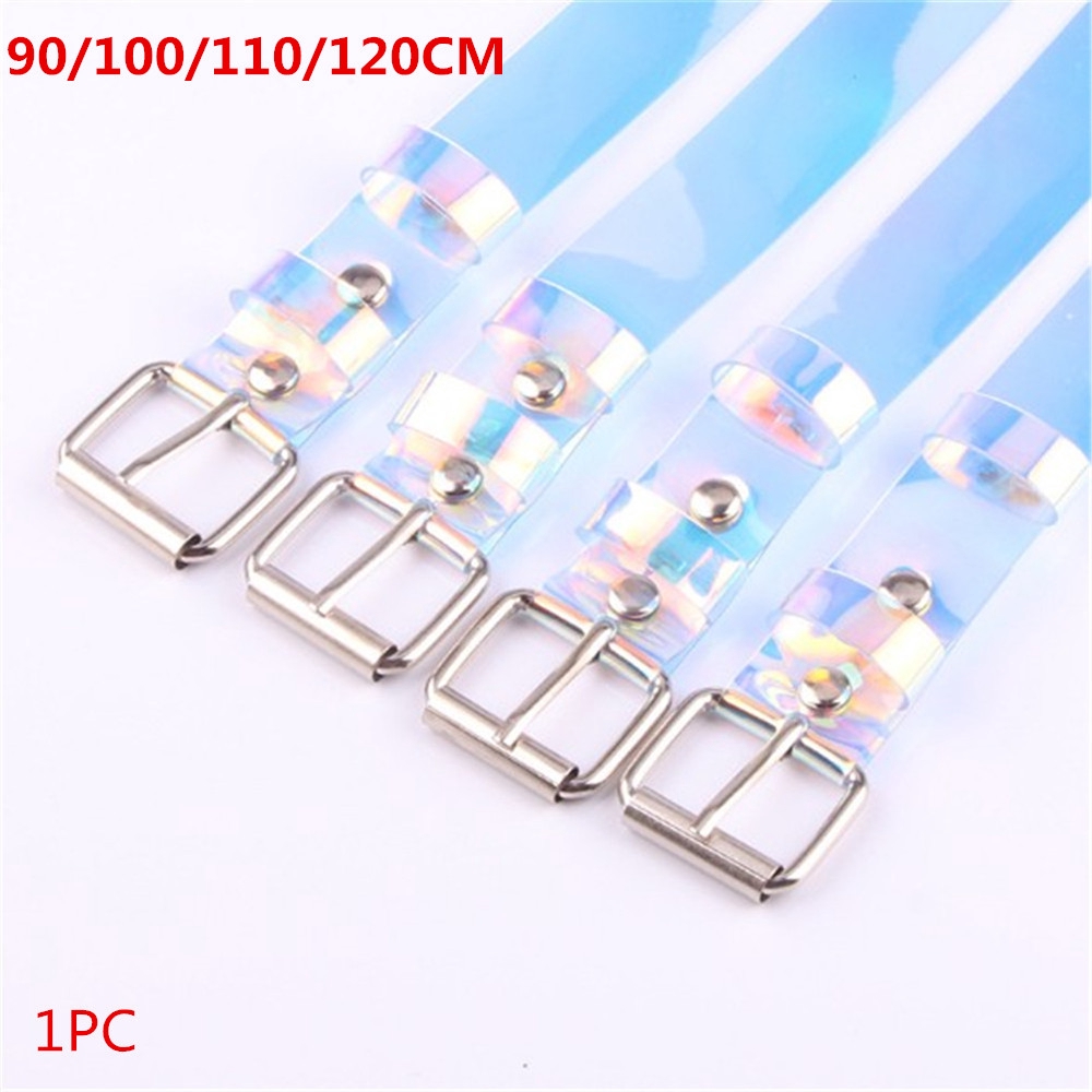 Dây thắt lưng chất liệu nhựa màu sắc cá tính dành cho nữ