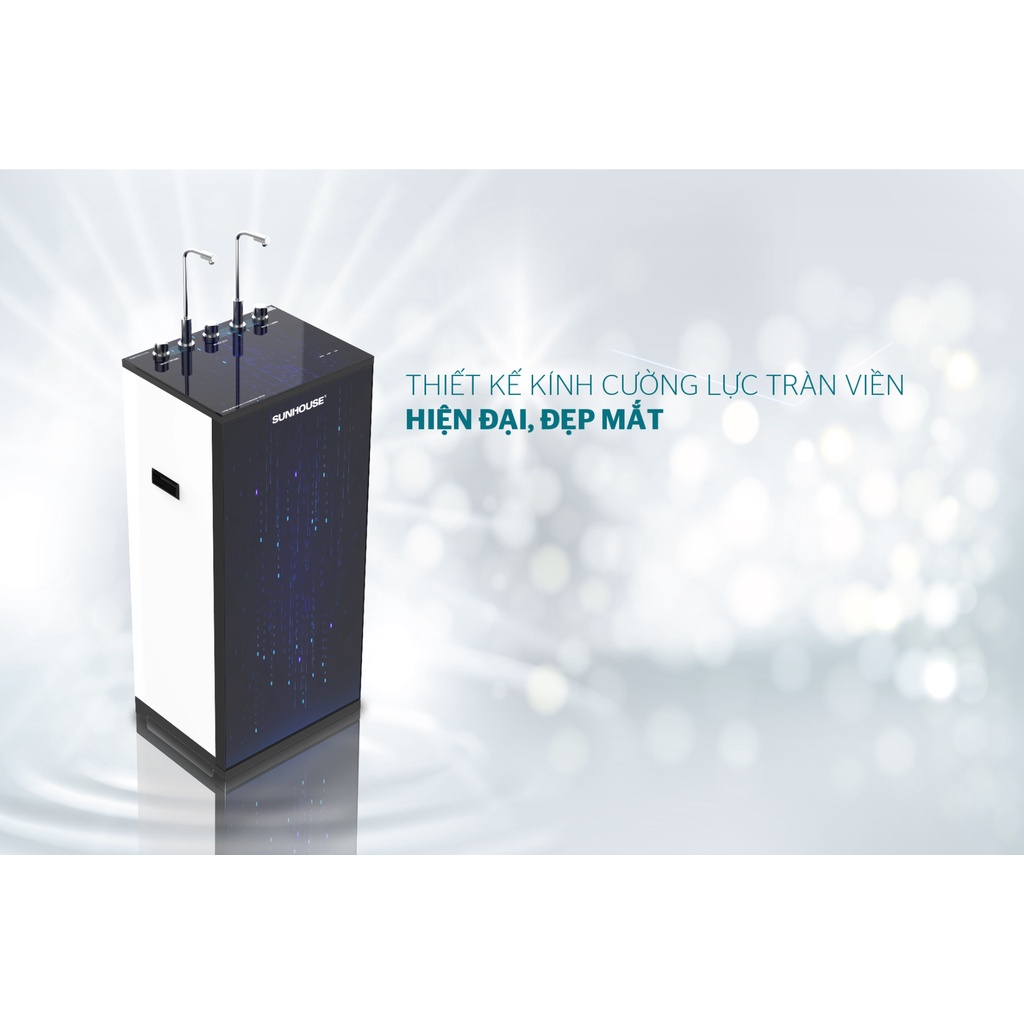 Máy Lọc Nước RO Sunhouse SHA76215CK 9 Lõi 3 Chế Độ Nóng Nguội Lạnh