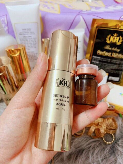 KH DETOX MASK  Titan phủ sương KOREA ( Tặng serum)..