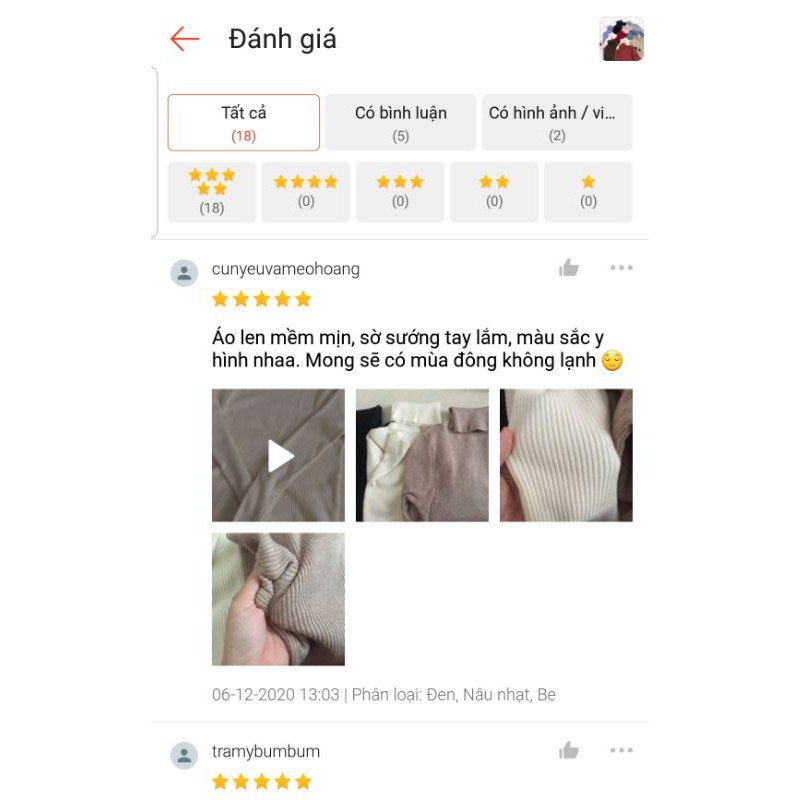 HÌNH THẬT - ÁO LEN CỔ LỌ ÁO GIỮ NHIỆT MỀM MỊN ẤM DÁNG ÔM BASIC CO GIÃN TỐT - TOÀN MÀU ĐẸP ÁO LEN NỮ ĐẸP GIÁ RẺ | BigBuy360 - bigbuy360.vn