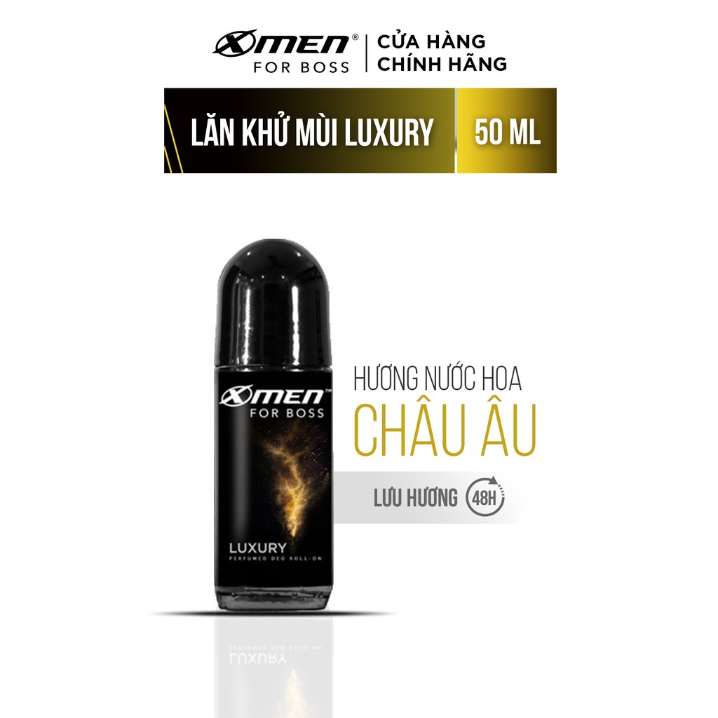 [Mã COSMEN giảm 8% đơn 250K] Lăn khử mùi X-Men for Boss Luxury 50ml