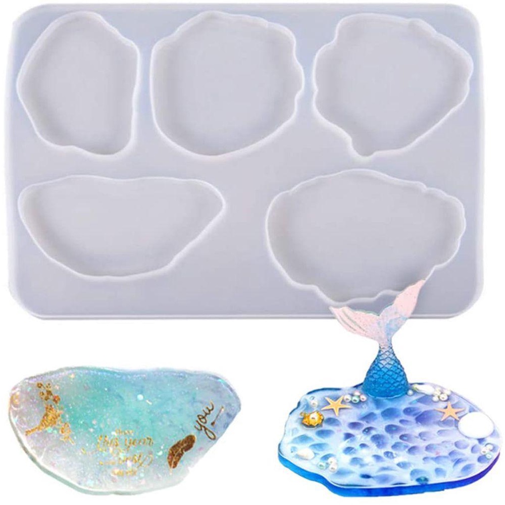 KRNY Khuôn Làm Trang Sức Bằng Resin Epoxy UV DIY