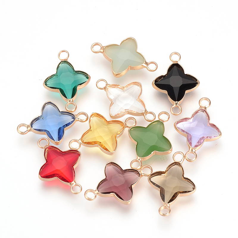 Set 1-10 Mặt Vòng cổ Bằng Đồng Đính Đá Zircon