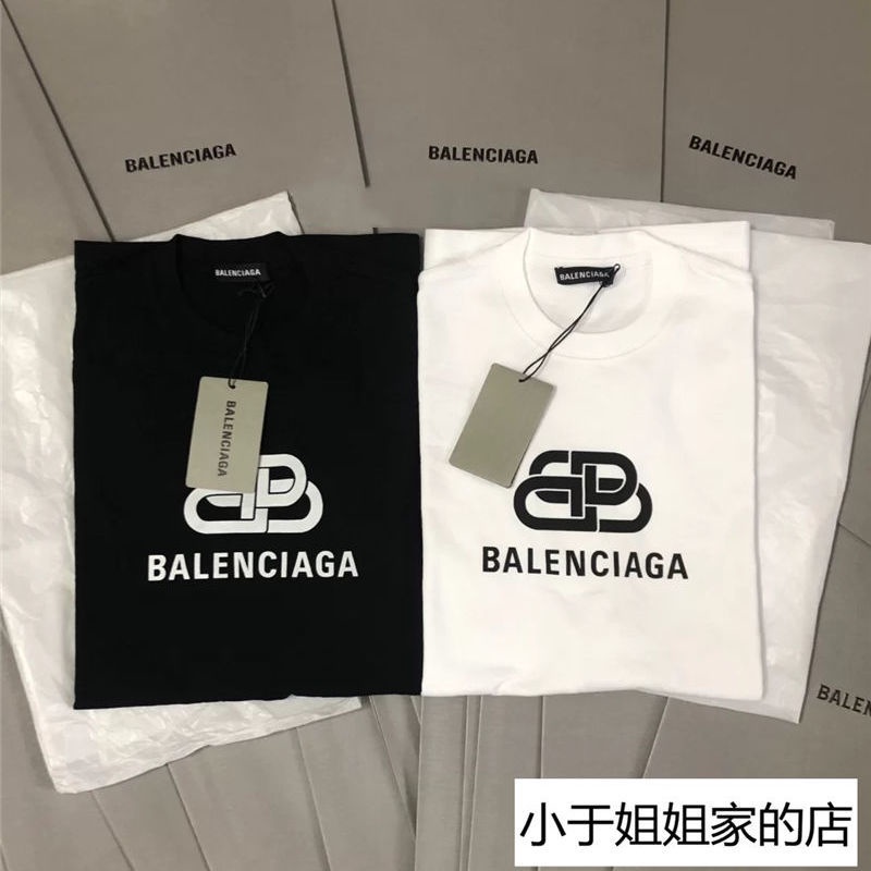 ! Áo Thun Balenciaga 100% Cotton Thời Trang Xuân Hè Cá Tính