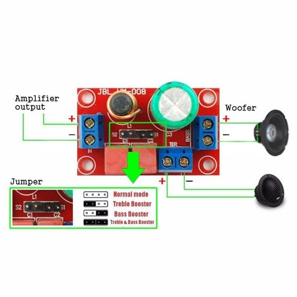 Bộ Lọc Tần Số Âm Thanh HiFi E6K1 Dễ Lắp Đặt