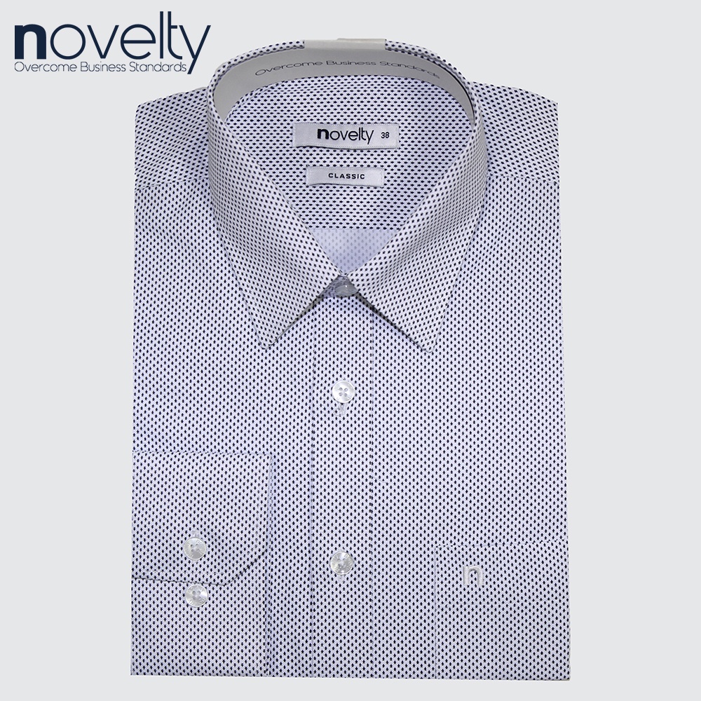 Áo Sơ Mi Nam Tay Dài Kẻ Sọc Caro Classic Novelty 212797D