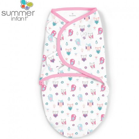 Chăn quấn đơn Summer Infant, chất liệu Cotton size S/M/L - USA