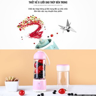 Máy Xay Sinh Tố Mini Cầm Tay, Juice Cup Remax BH 6 Tháng - BAP