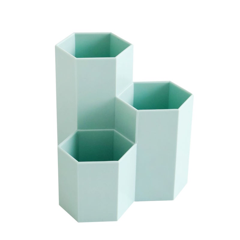 Giá Đỡ Bút Để Bàn Ba Ngăn Đa Năng Phong Cách Bắc Âu