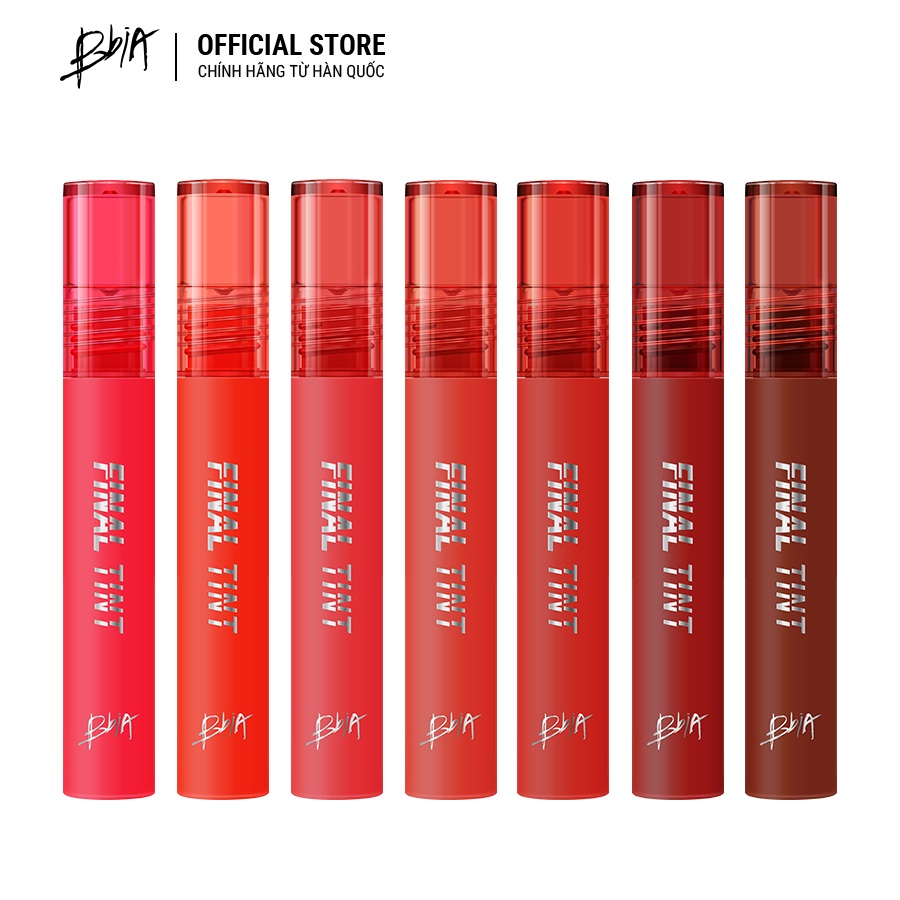Son kem lì BBia Final Tint 4.3g (7 màu) - BBia Offical Store | Thế Giới Skin Care