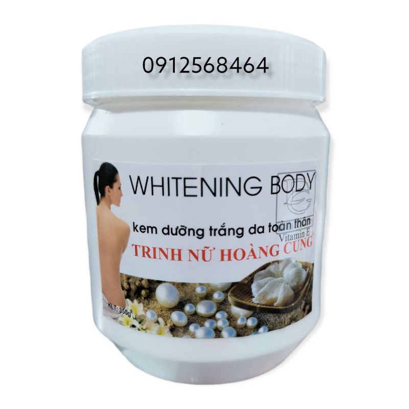 Kem Whitening Body Kem Dưỡng Trắng Da Toàn Thân Trinh Nữ Hoàng Cung