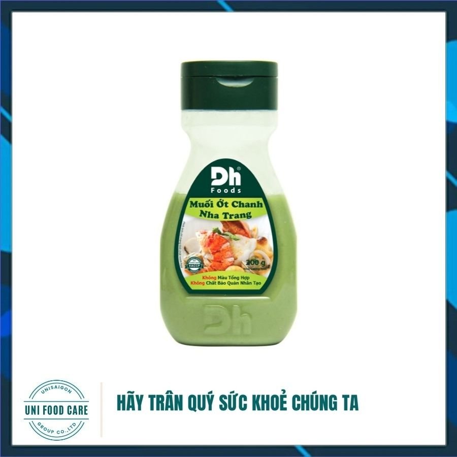 Hũ Muối Ớt Chanh Nha Trang - Thương hiệu DH Foods
