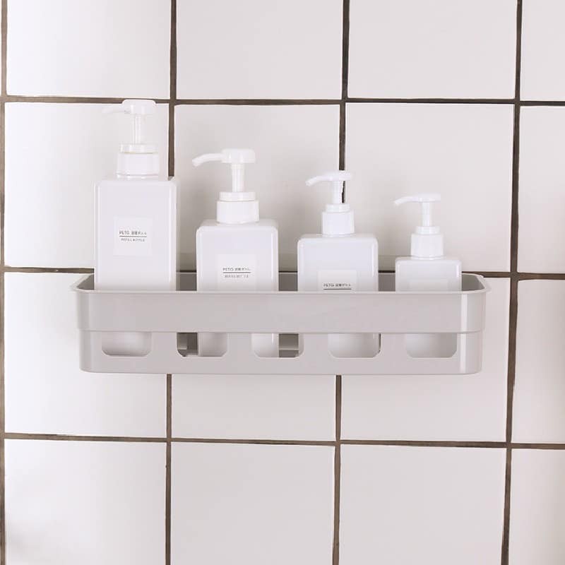 Kệ Nhựa Đựng Đồ Treo Tiện Lợi ,Kèm Miếng Dán 0263