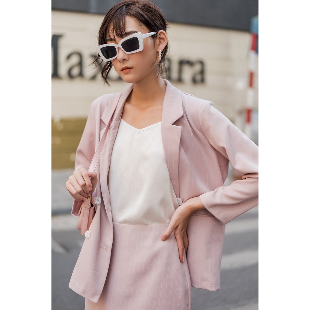 HÀNG CÓ SẴN]Set vest nữ thiết kế Mosohali Evelyn trẻ trung năng động (Áo vest + Chân váy) | BigBuy360 - bigbuy360.vn