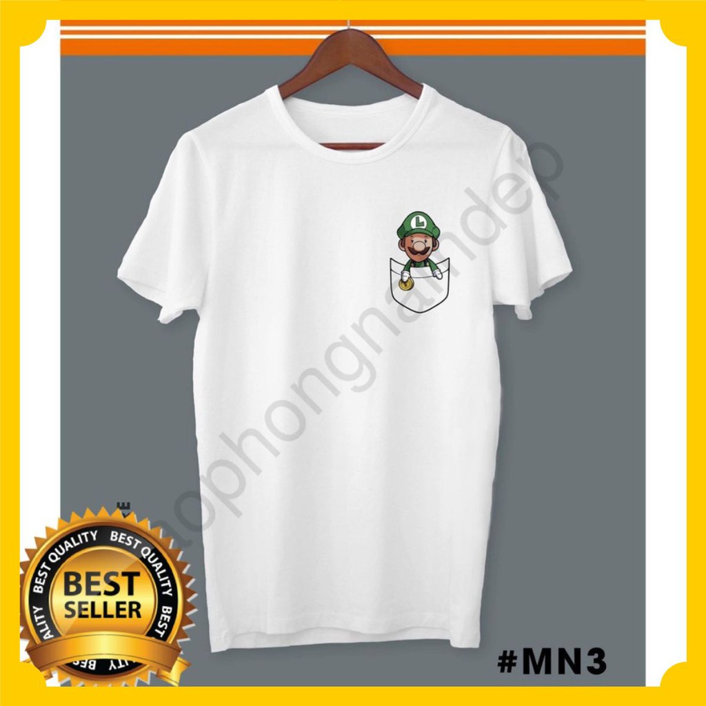 Áo thun ngắn tay in my pocket mẫu mới nhất