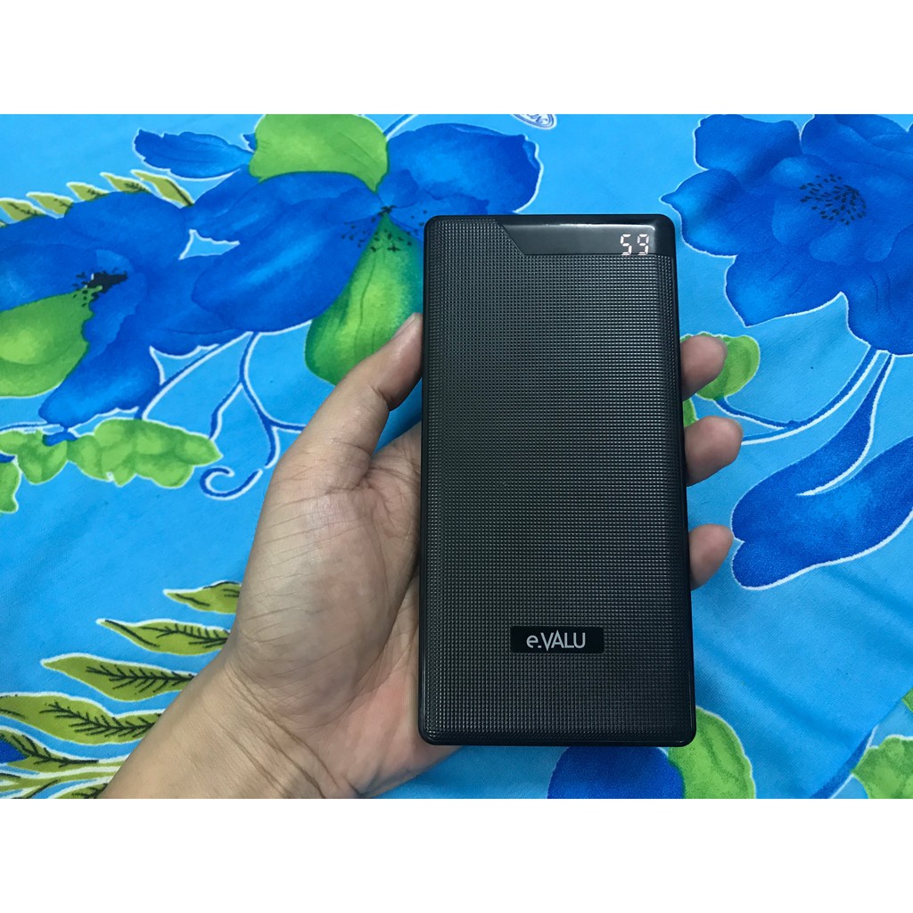 Pin sạc dự phòng eValu PA Croco 10000mah sạc nhanh QC 3.0 và PD 3.0