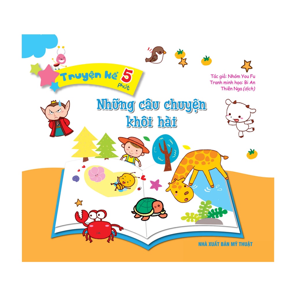 Sách: Truyện Kể 5 Phút - Những Câu Chuyện Khôi Hài - TSTN