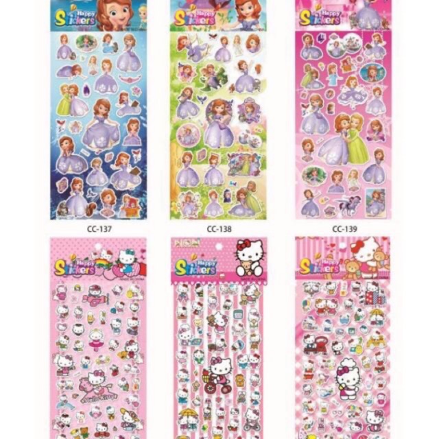 Sticker nhiều mẫu
