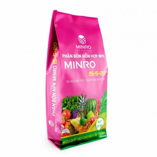 Phân bón ra hoa đậu trái npk minro 15-5-20 gói 200gr