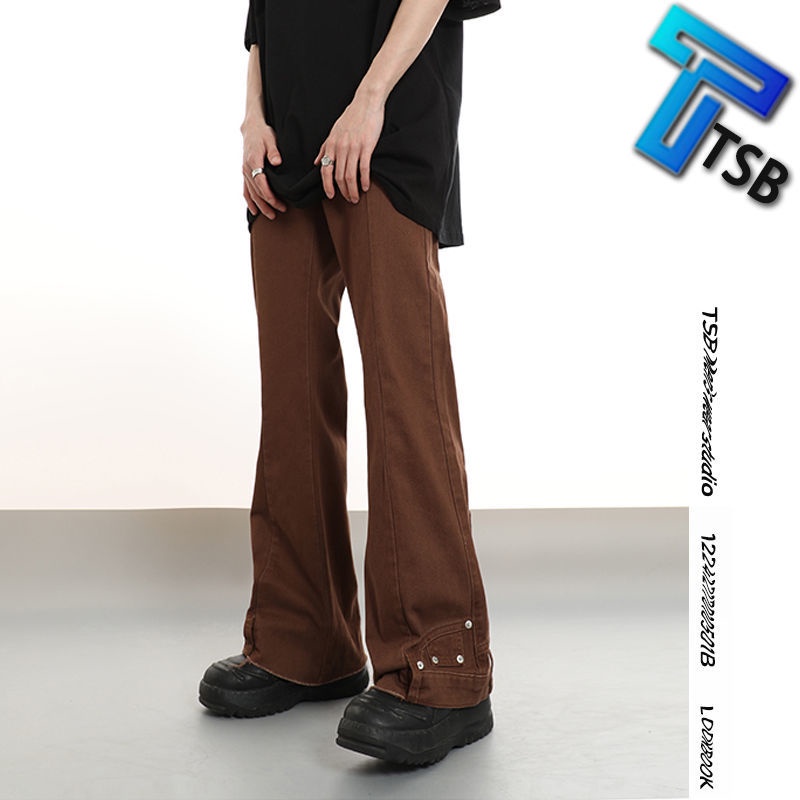 Quần jeans Dài Ống Loe Thời Trang Dành Cho Nam