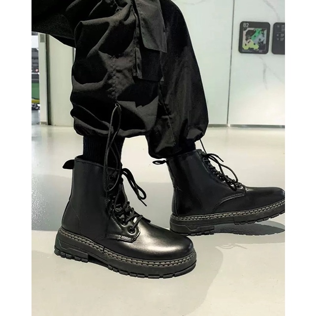 [size nam] Giày boot dr marten 9801 cổ cao da đẹp | BigBuy360 - bigbuy360.vn