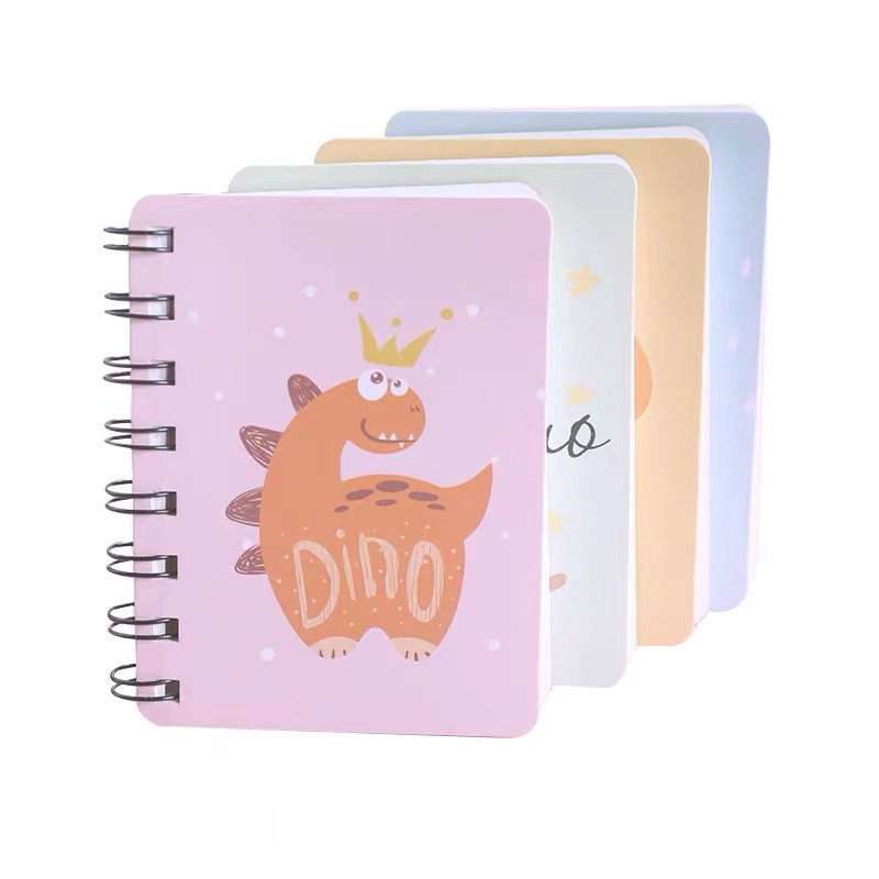 Sổ Tay Ghi Chép Mini Hoạt Hình, Sổ tay kute gáy lò xo (chọn màu) #5