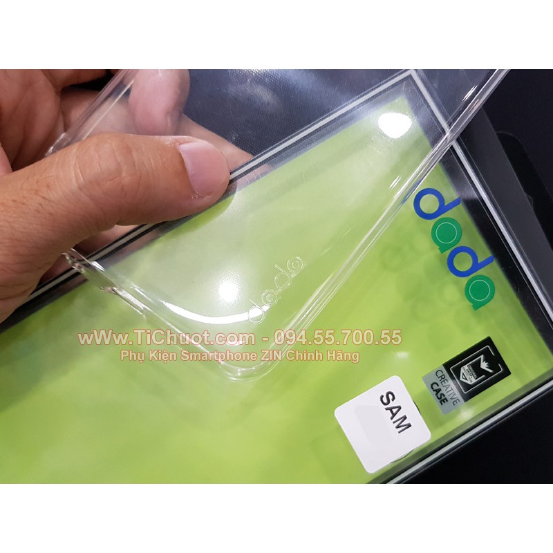 Ốp lưng Samsung J4 Plus Dada Dẻo trong suốt