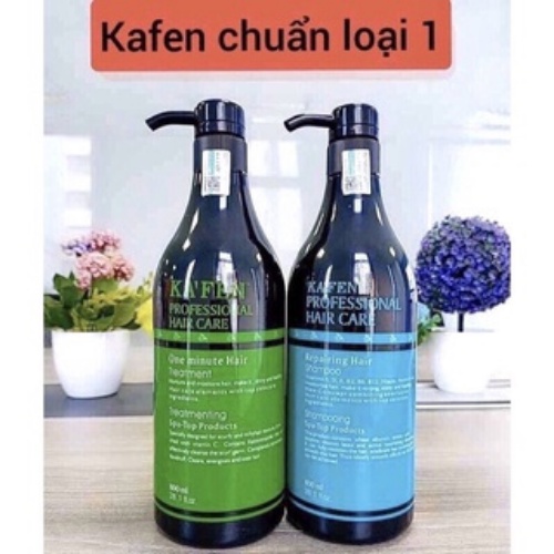 Cặp dầu gội xả Kafen Hoàn Hình 800ML Phục Hồi Tóc Hư Tổn, Tóc Nát, Tóc Yếu. Rin Chan Store