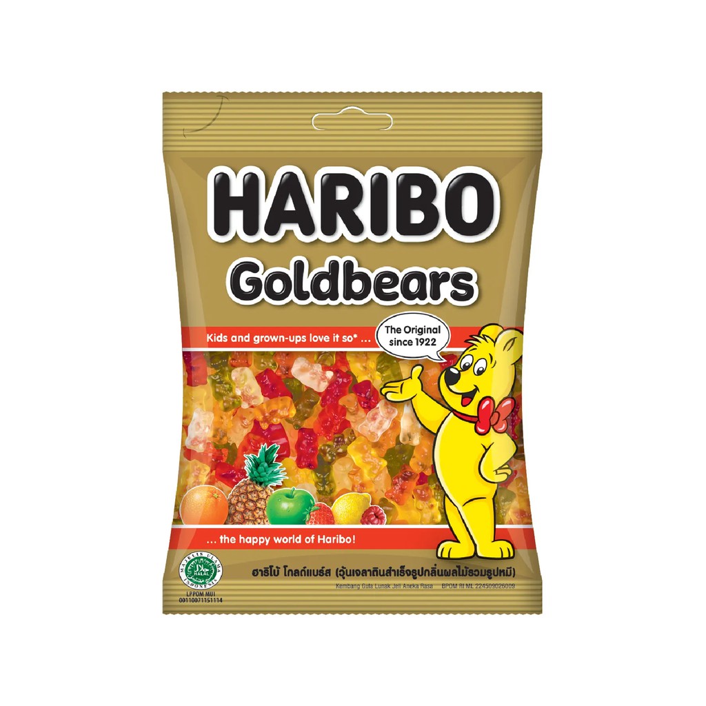 Kẹo dẻo Haribo Goldbears 80g