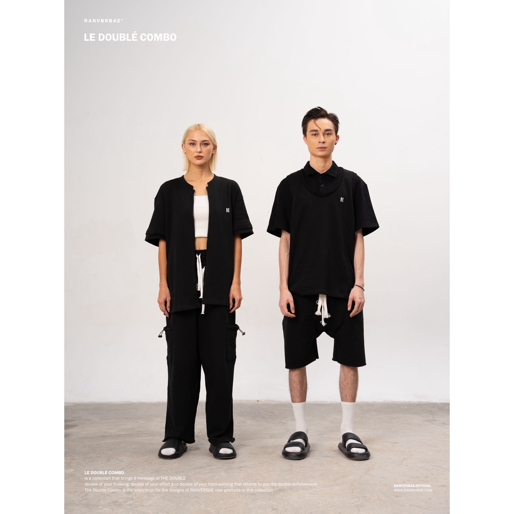 Bộ Quần Áo RANVERBAE LE DOUBLÉ COMBO T-SHIRT &amp; PANT