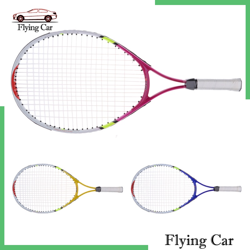 [Lzdjfmy2] Vợt Đánh Tennis Bằng Hợp Kim Nhôm Kèm Túi Đựng Màu Đỏ Cho Bé