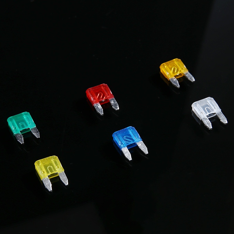 Set 120 Cầu Chì Mini 5A 10A 15A 20A 25A 30Amp Chuyên Dụng Cho Xe Hơi
