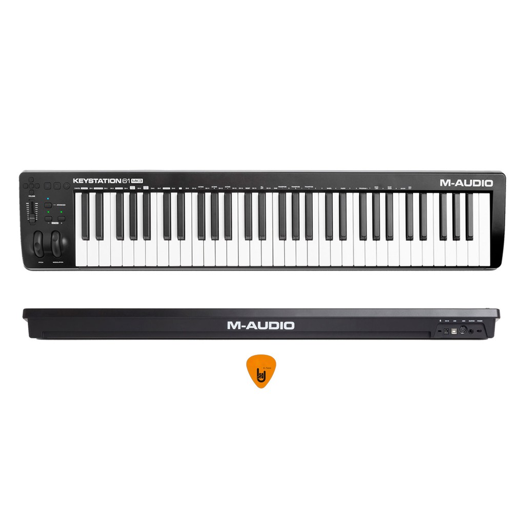 M-Audio Keystation 61 Phím MK3 MIDI Keyboard Controller MKIII MAudio Bàn phím sáng tác - Sản xuất âm nhạc Producer