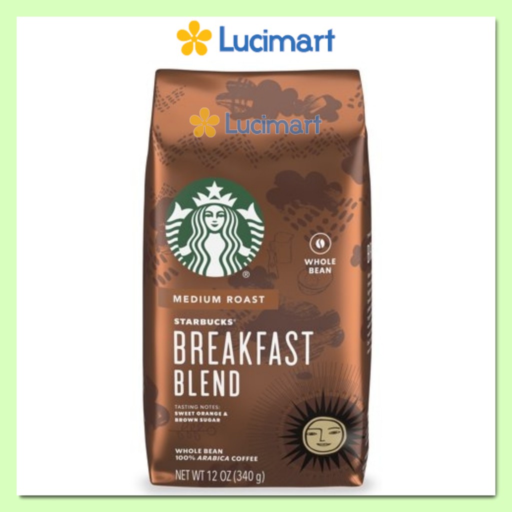 Cà phê Starbucks nguyên hạt 100% Arabica Whole Bean Coffee [Hàng Mỹ]