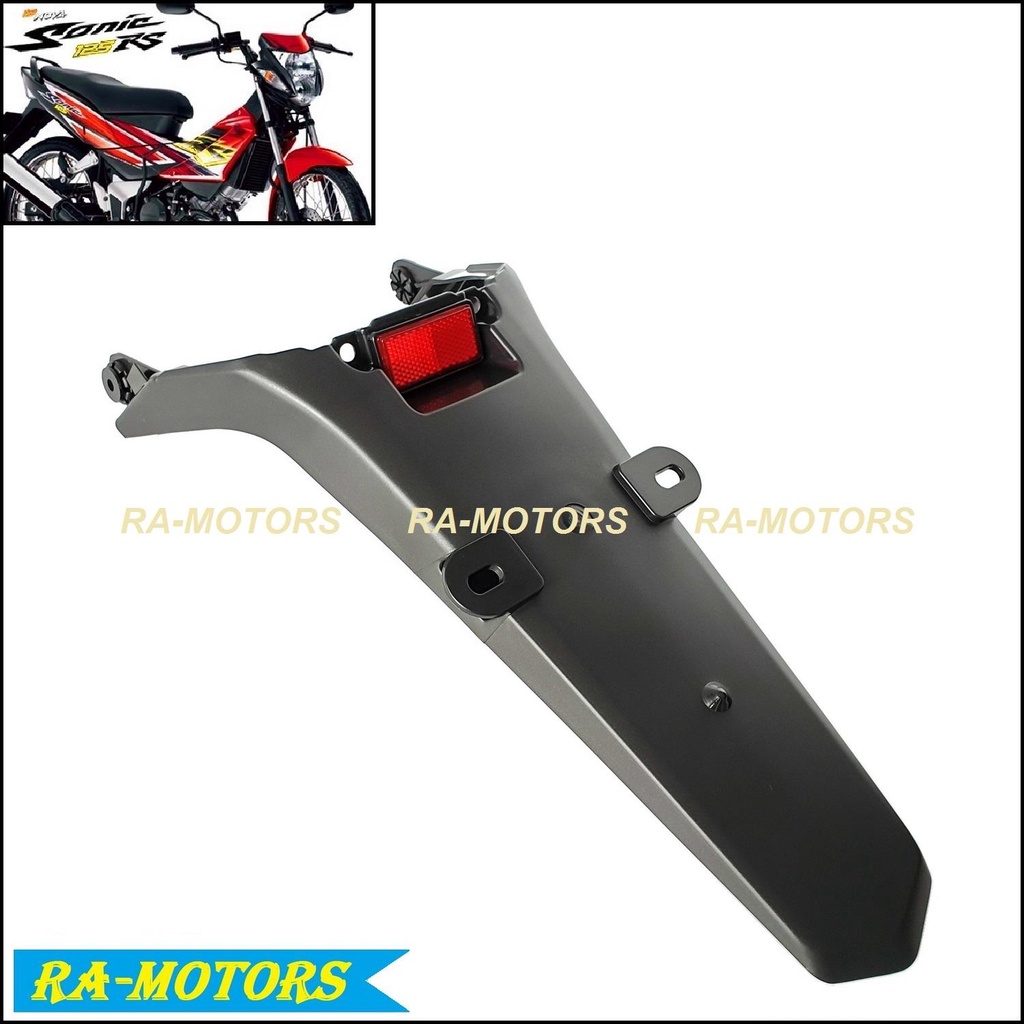 (C) HMA Fender Phía Sau Màu Đen Mờ Cho New Sonic 2004 (sonic 04 Fender)