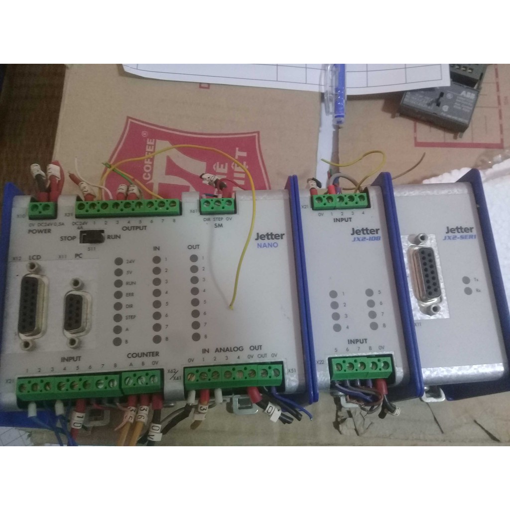Mô đun CPU PLC NANO Jetter JX2-SER1 JX2-ID8