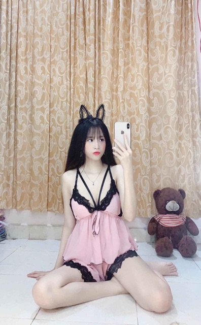 [Mã WAPUSH giảm 15% đơn 50K] [SALE 35%] Đồ ngủ lụa dây bra có mút | BigBuy360 - bigbuy360.vn